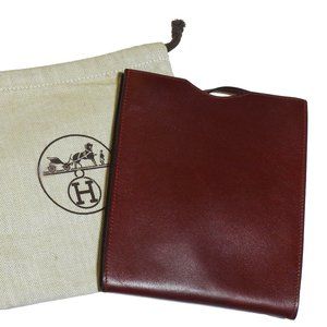 Hermes Onimaitou Crossbody Purse - Rouge (red) Box Leather